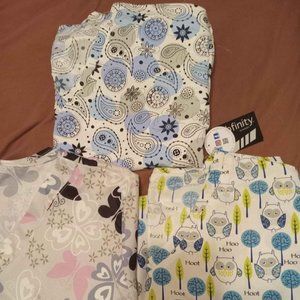 3 Super Cute Scrub Tops